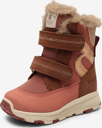 BISGAARD Snow Boots 'Spencer' in Pink: front