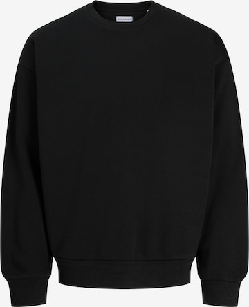 JACK & JONES Sweatshirt 'JACOLLIE' in Zwart: voorkant