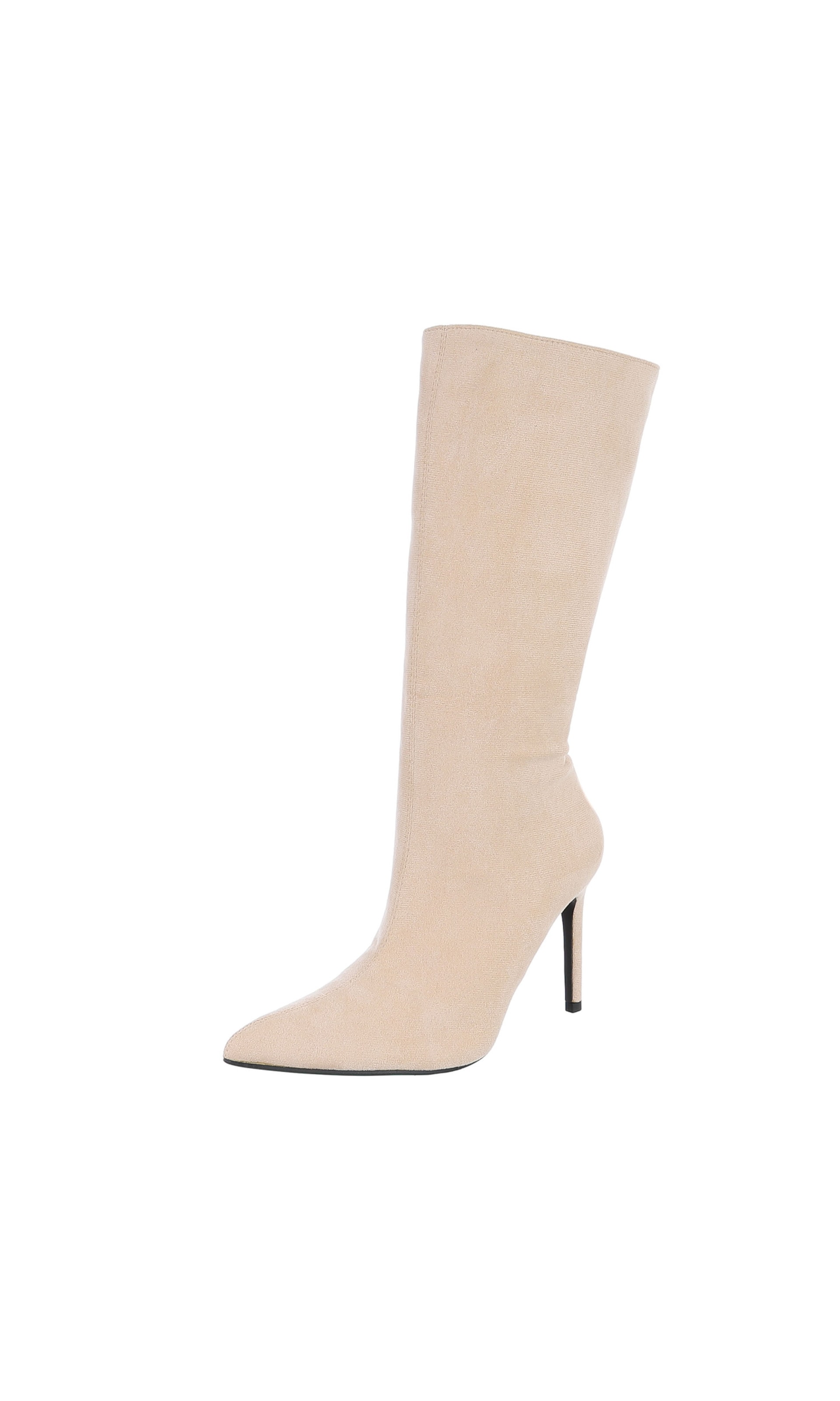 Ital-Design Boots in Beige: front