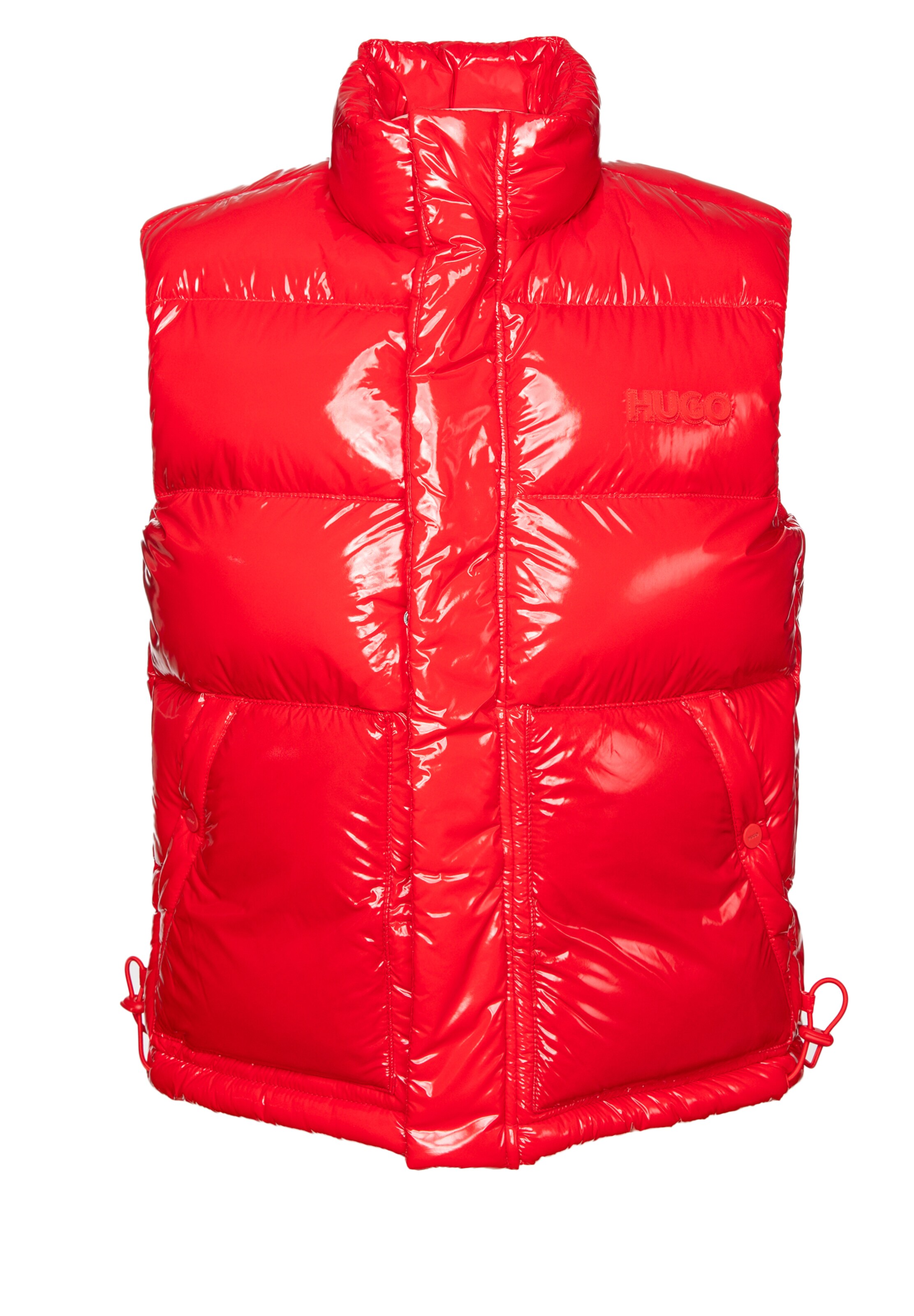 HUGO Vest 'Baltino' in Red: front