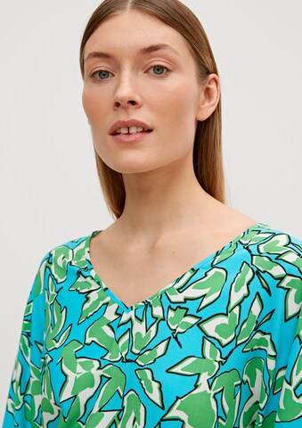 COMMA Bluse in Blau