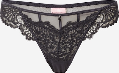 Hunkemöller Stringit 'WHITNEY' värissä musta, Tuotenäkymä