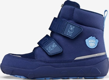 Affenzahn Boots 'Vegan Comfy Vegan Comfy' in Blue: front