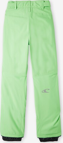 Regular Pantalon de sport O'NEILL en vert