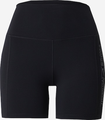 Pantalon de sport 'ONE' NIKE en noir : devant