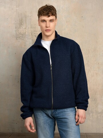 cut my fashion Fleece jacket 'Danas' in Blue