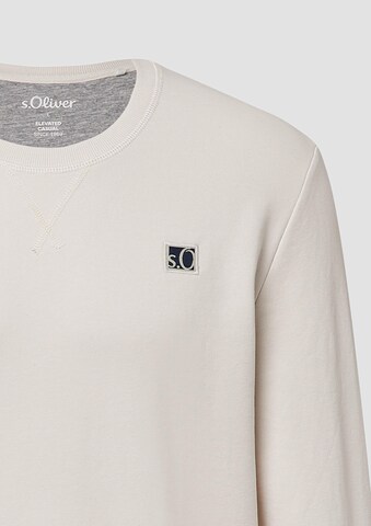 Sweat-shirt s.Oliver en beige