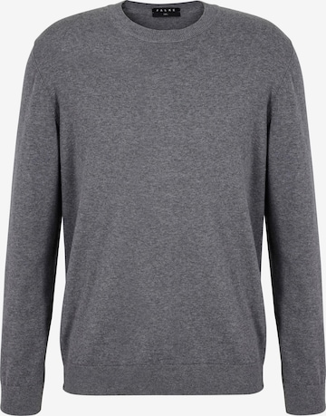 FALKE Sweater 'Pure Cotton' in Grey: front