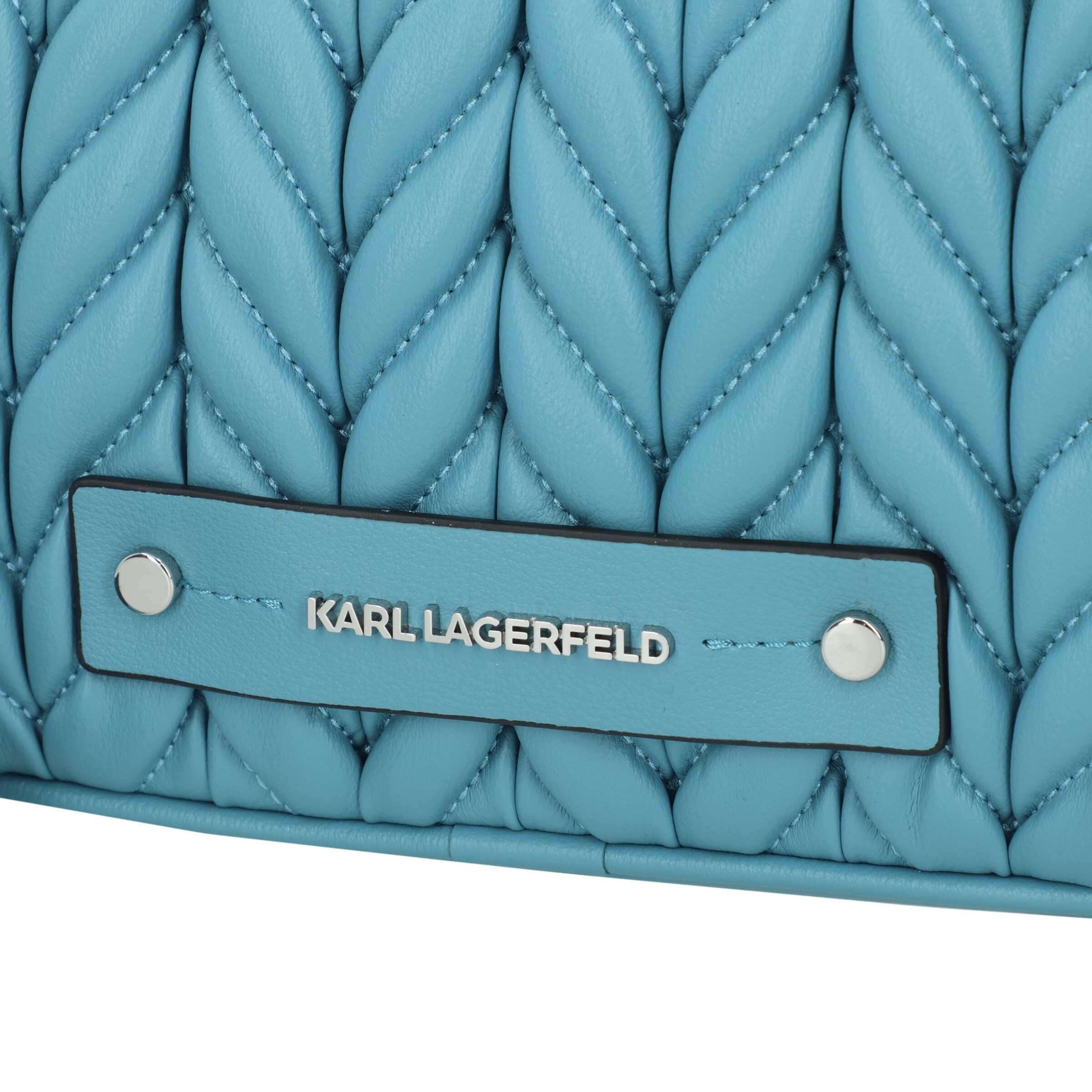 Karl Lagerfeld Umhängetasche 'Behind the Seams' in Blau