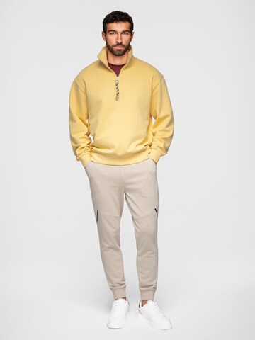 Ombre Tapered Pants in Beige