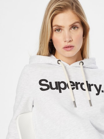 Superdry Суичър в бяло