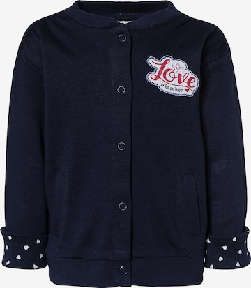 SALT AND PEPPER Sweatjacke in Blue: front