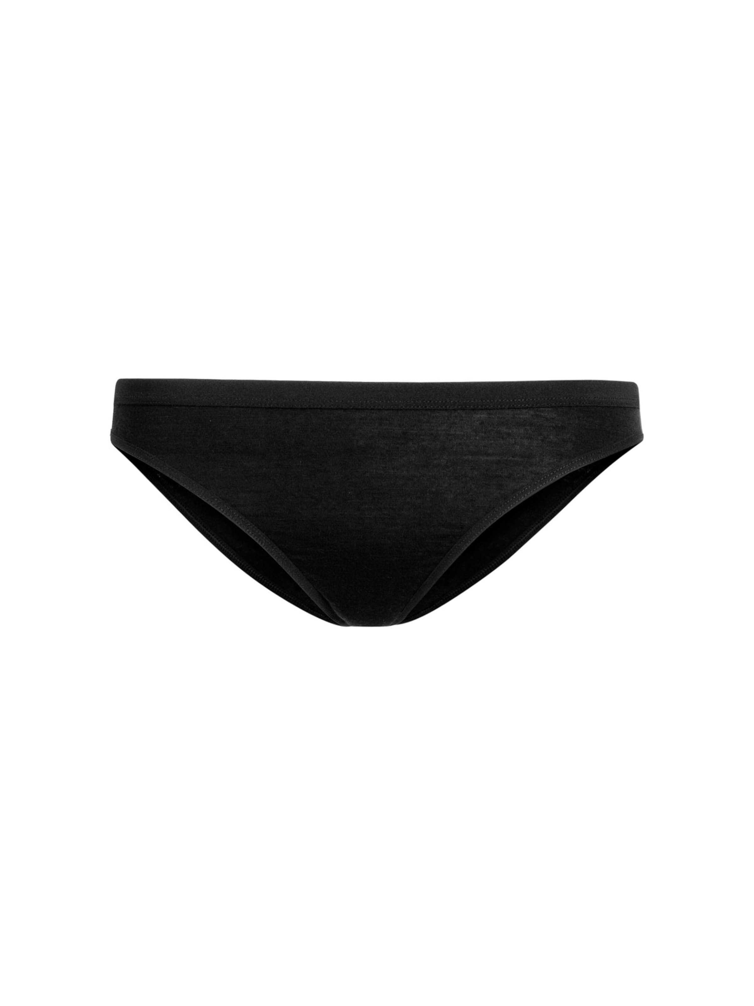 ICEBREAKER Sportovní spodní prádlo 'W Siren' – černá: přední strana