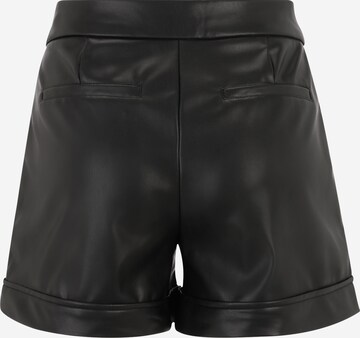 Only Petite Regular Pleat-Front Pants 'IZARA' in Black