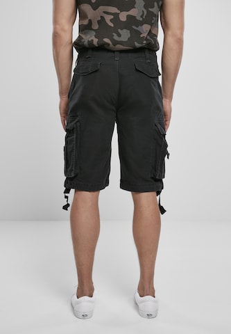 Regular Pantalon cargo Brandit en noir : devant