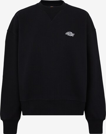 DICKIES Sweatshirt 'Summerdale' in Schwarz: predná strana