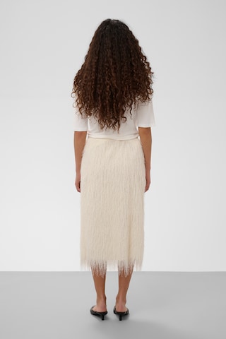 Jupe 'SLDacre' SOAKED IN LUXURY en blanc