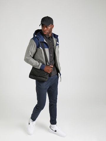 INDICODE JEANS Between-season jacket 'Brushwood' in Blue