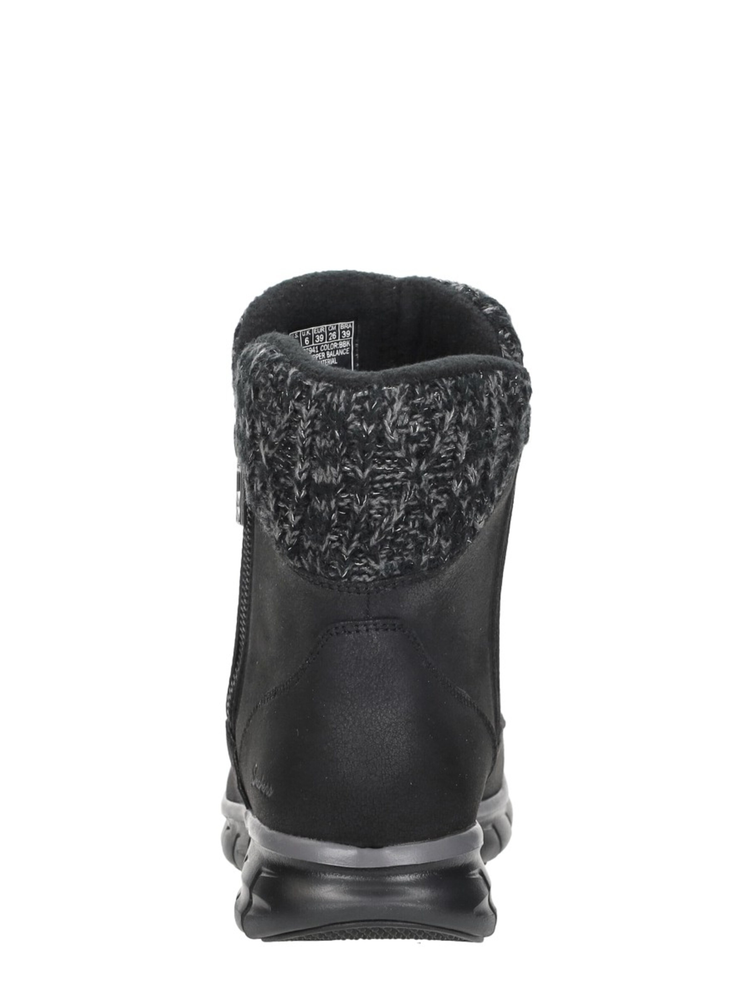 SKECHERS Enkellaarsje 'Synergy - Lovely Collab' in Zwart