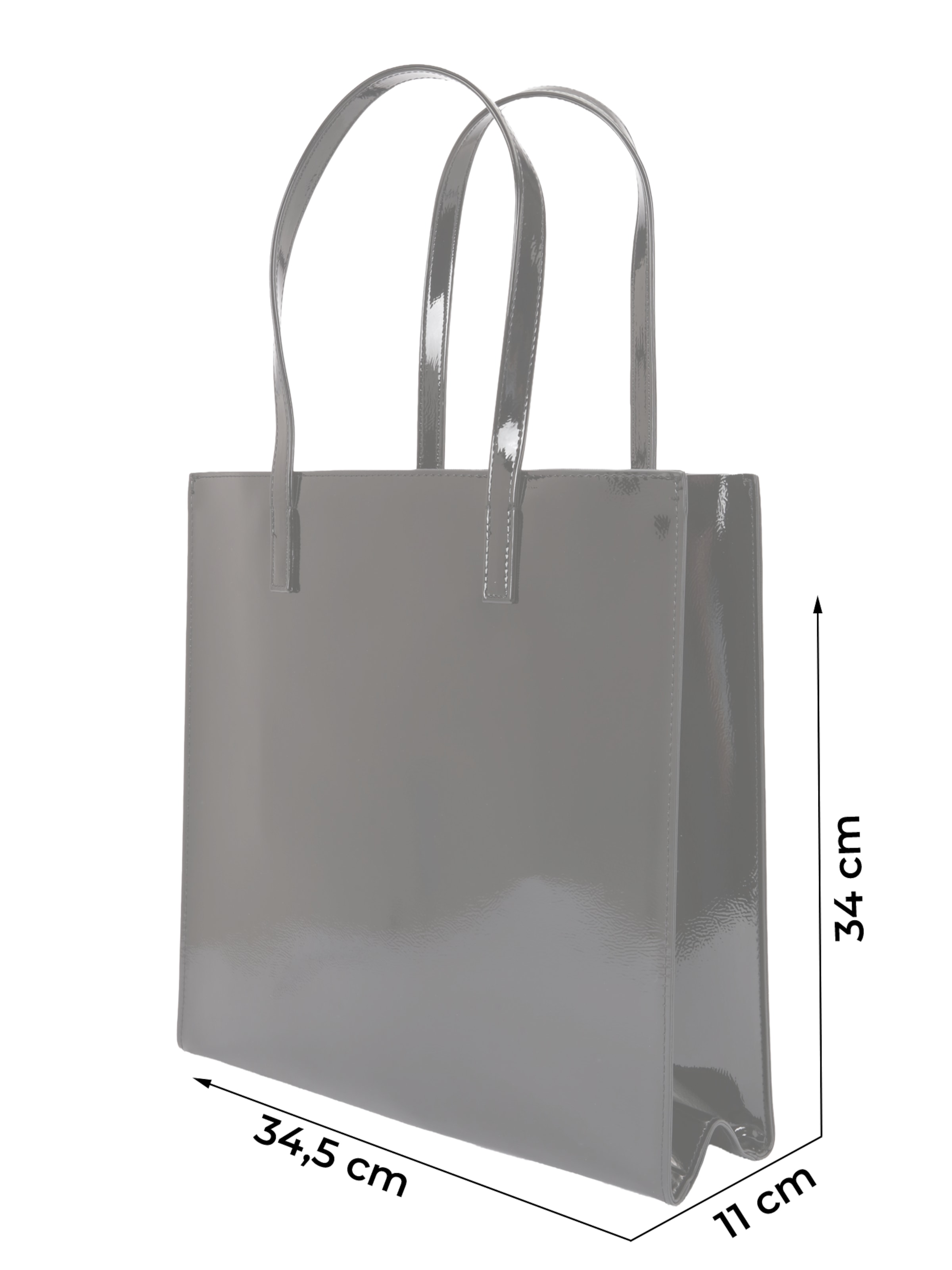 Ted Baker Шоппер 'Crinkon' в Черный