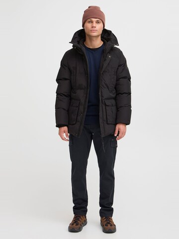INDICODE JEANS - Casaco de inverno 'Sticks ' em preto