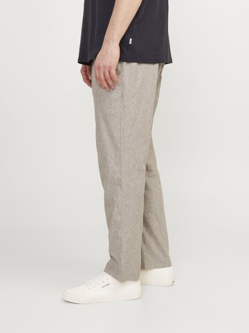 Jack & Jones Plus Tapered Broek in Beige