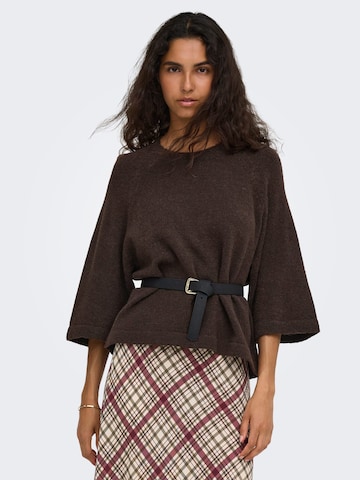 ONLY - Jersey 'Simoni' en marrón