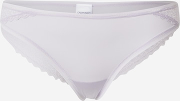 Slip Calvin Klein Underwear en violet : devant