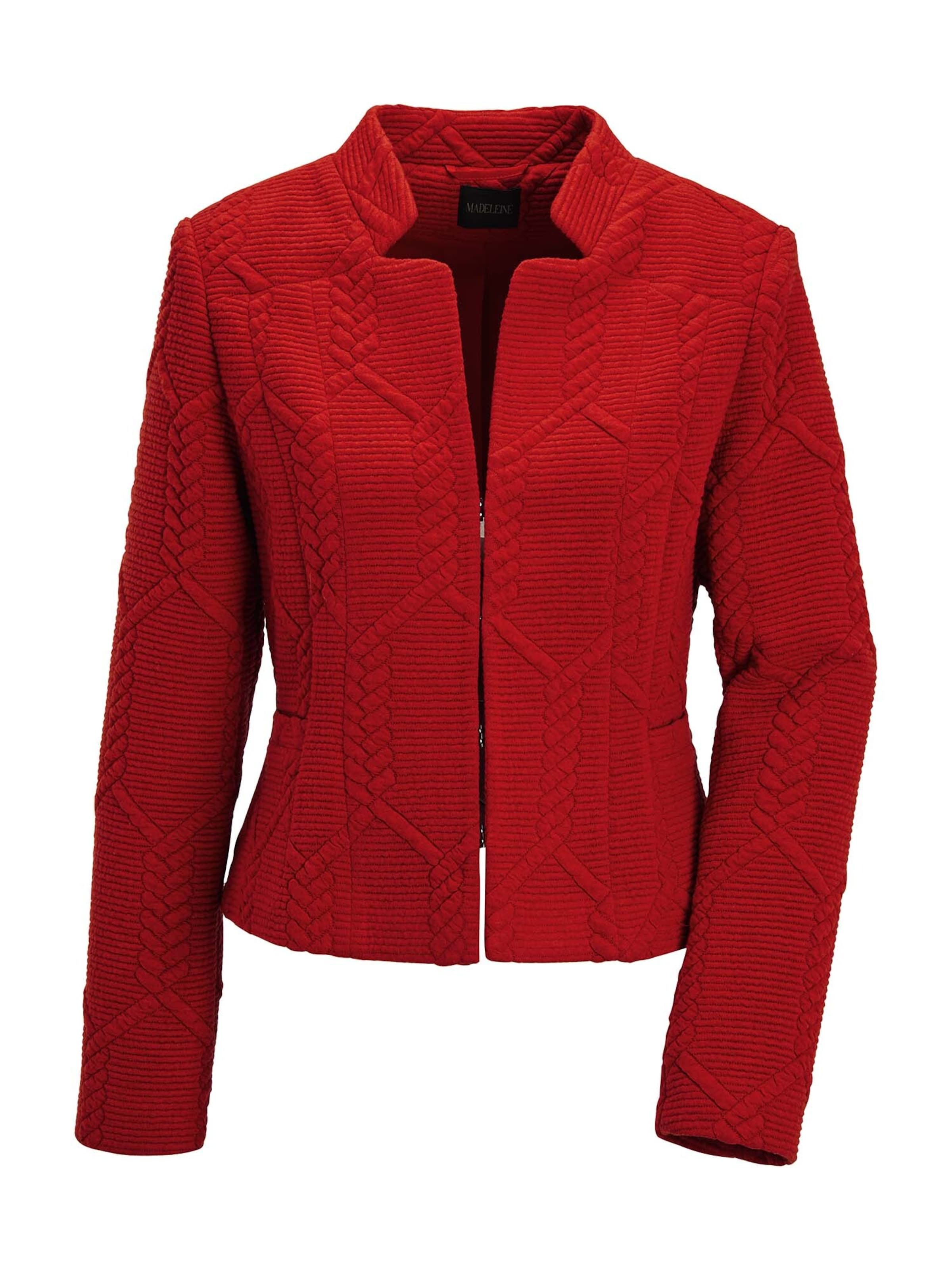 Blazer MADELEINE en rouge : devant