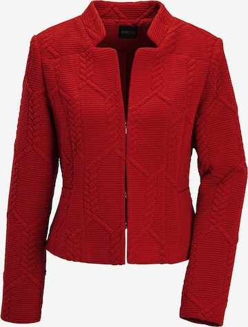 Blazer MADELEINE en rouge : devant