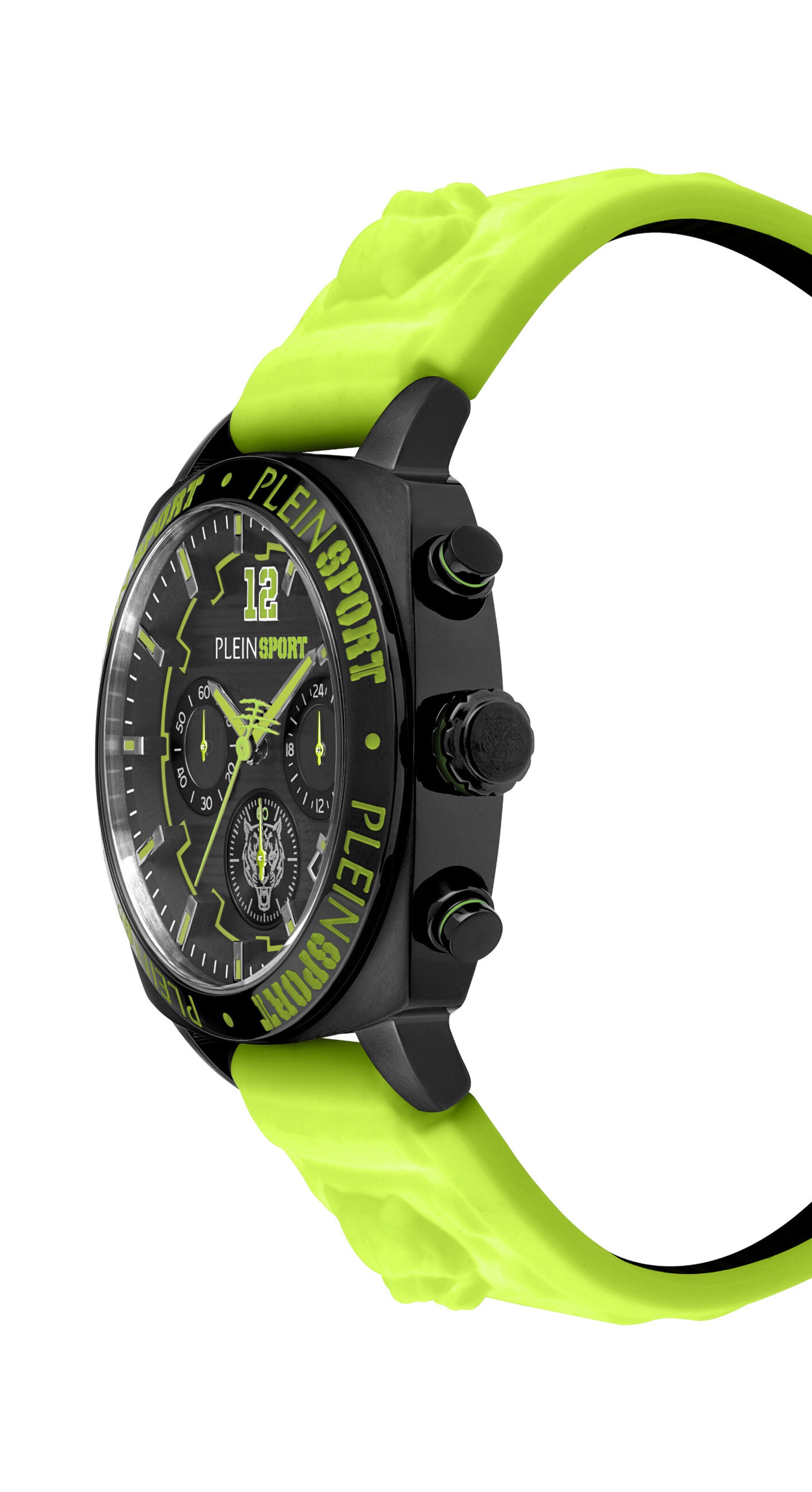 Plein Sport Sportuhr 'WILDCAT' in Grün