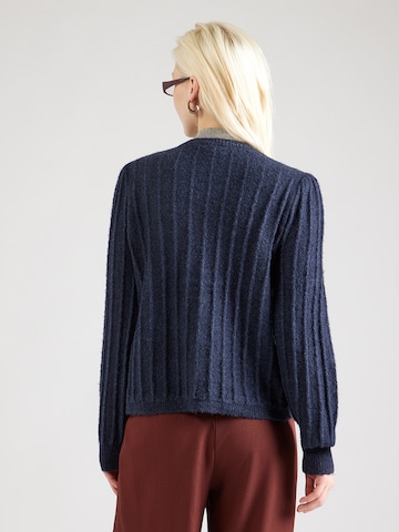 VILA Gebreid vest 'VIHILDE' in Blauw