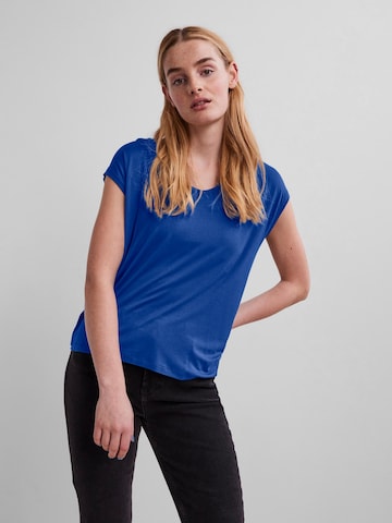 PIECES Shirt 'Billo' in Blue: front