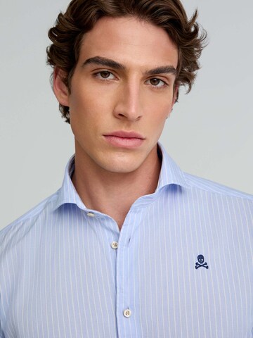 Scalpers Shirt ' ' in Blauw