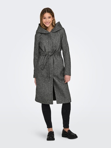 ONLY Between-Seasons Coat 'SEDONA' in Grey: front