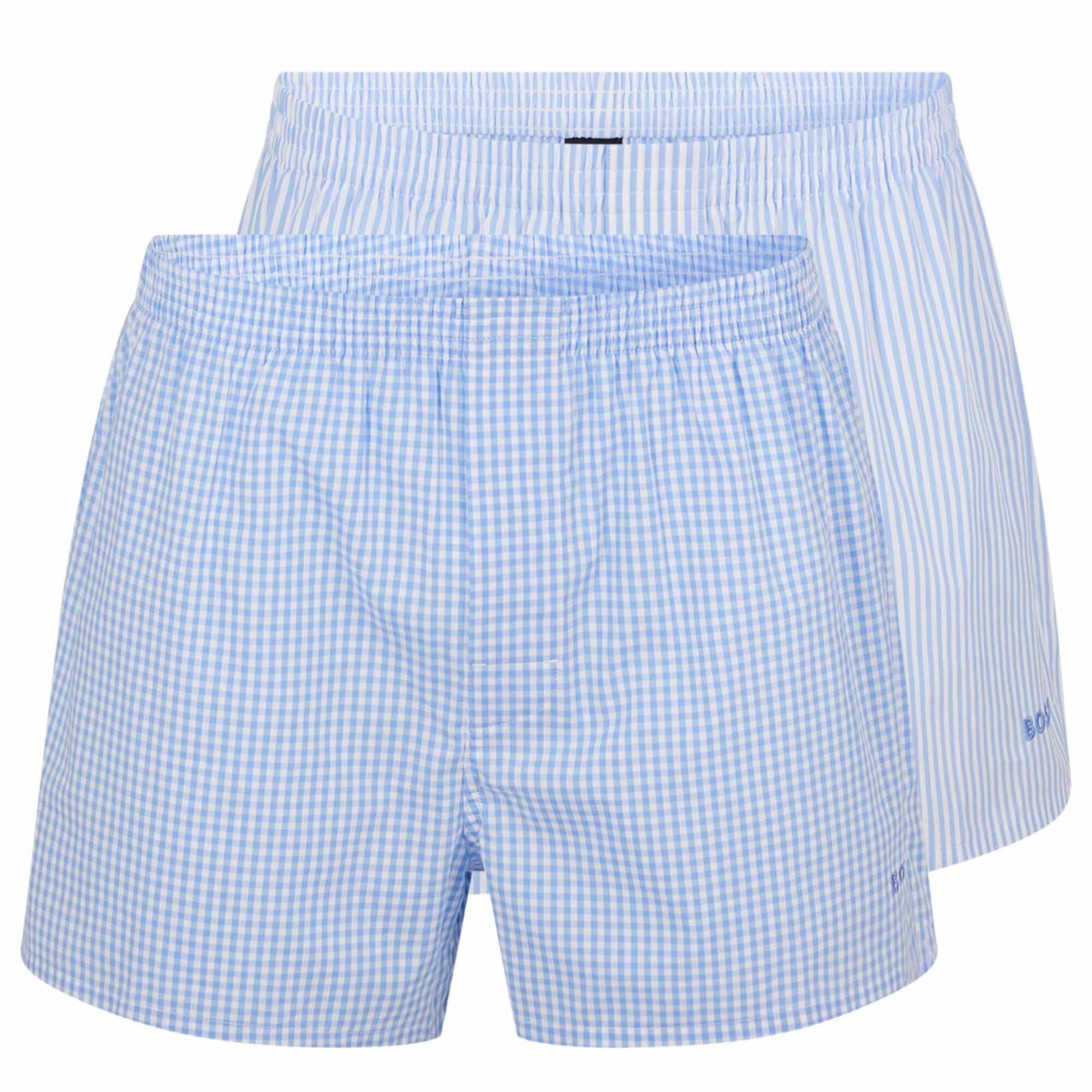 BOSS Boxer shorts in Blue: front