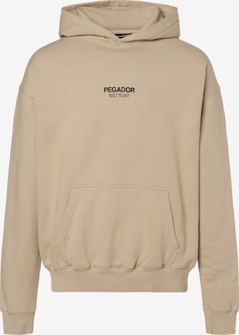 Pegador Sweatshirt in Beige: voorkant