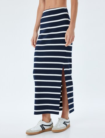 Koton Rok in Blauw: voorkant