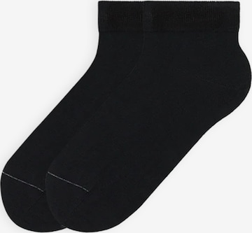 Von Jungfeld Socken 'Classic' in Schwarz: Vorderseite