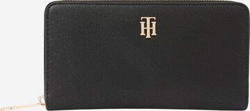 TOMMY HILFIGER Wallet in Black: front