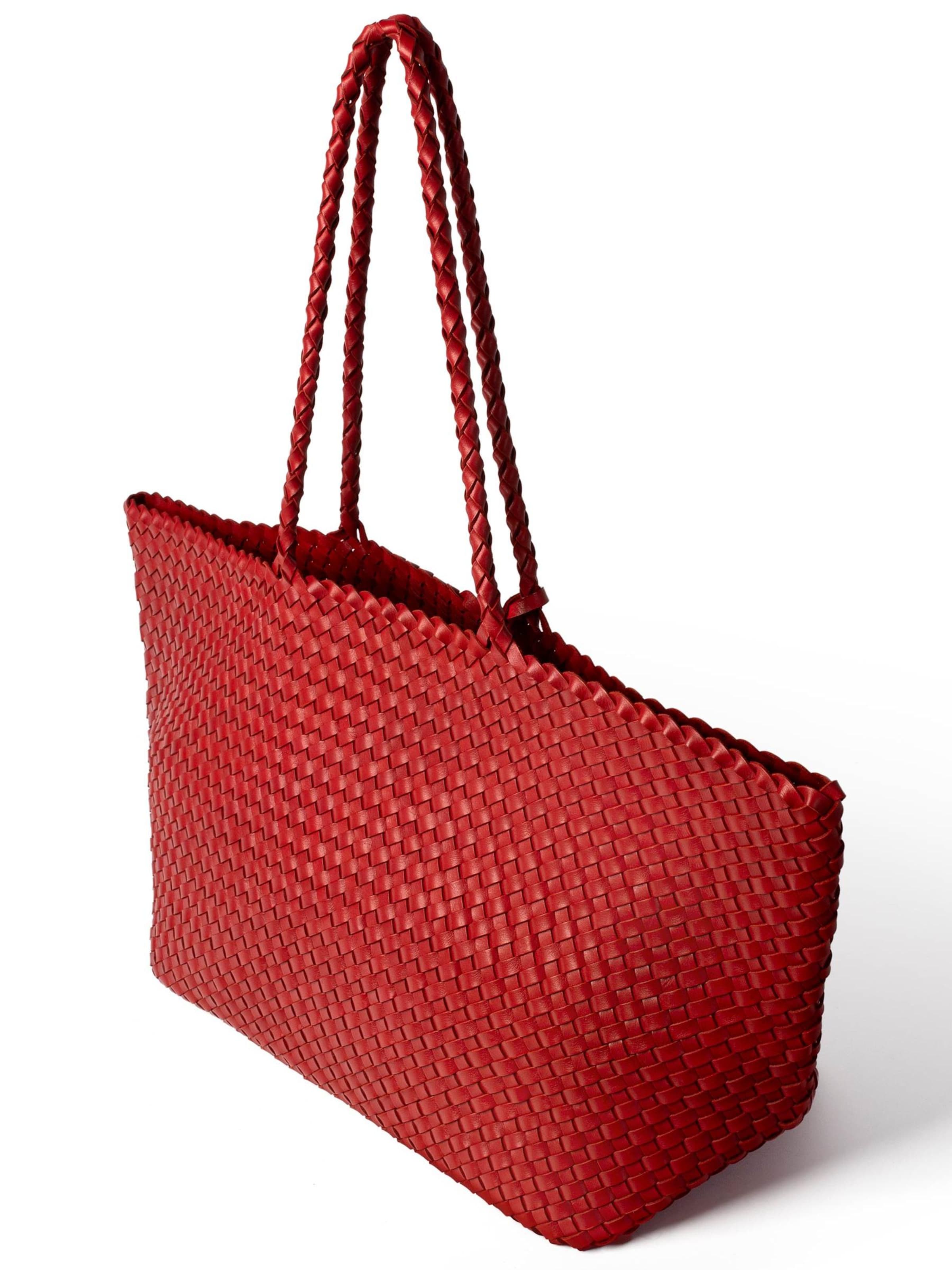 L37 HANDMADE SHOES Shopper 'SUMMER AFFAIR' i rød