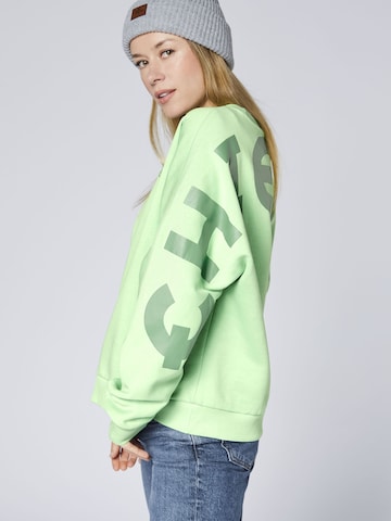CHIEMSEE Sweatshirt in Green