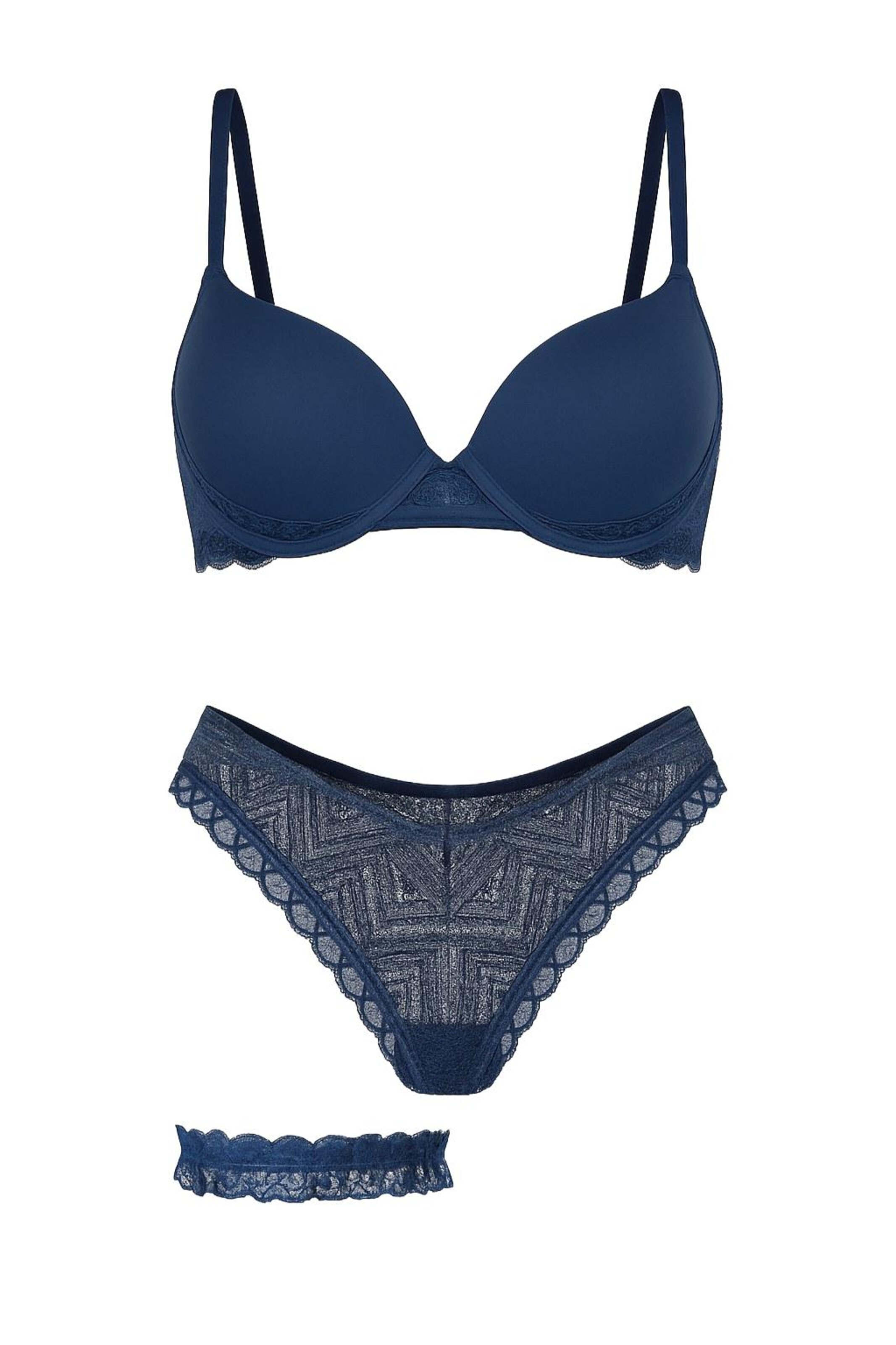 C&City Ondergoedsets in Blauw: voorkant