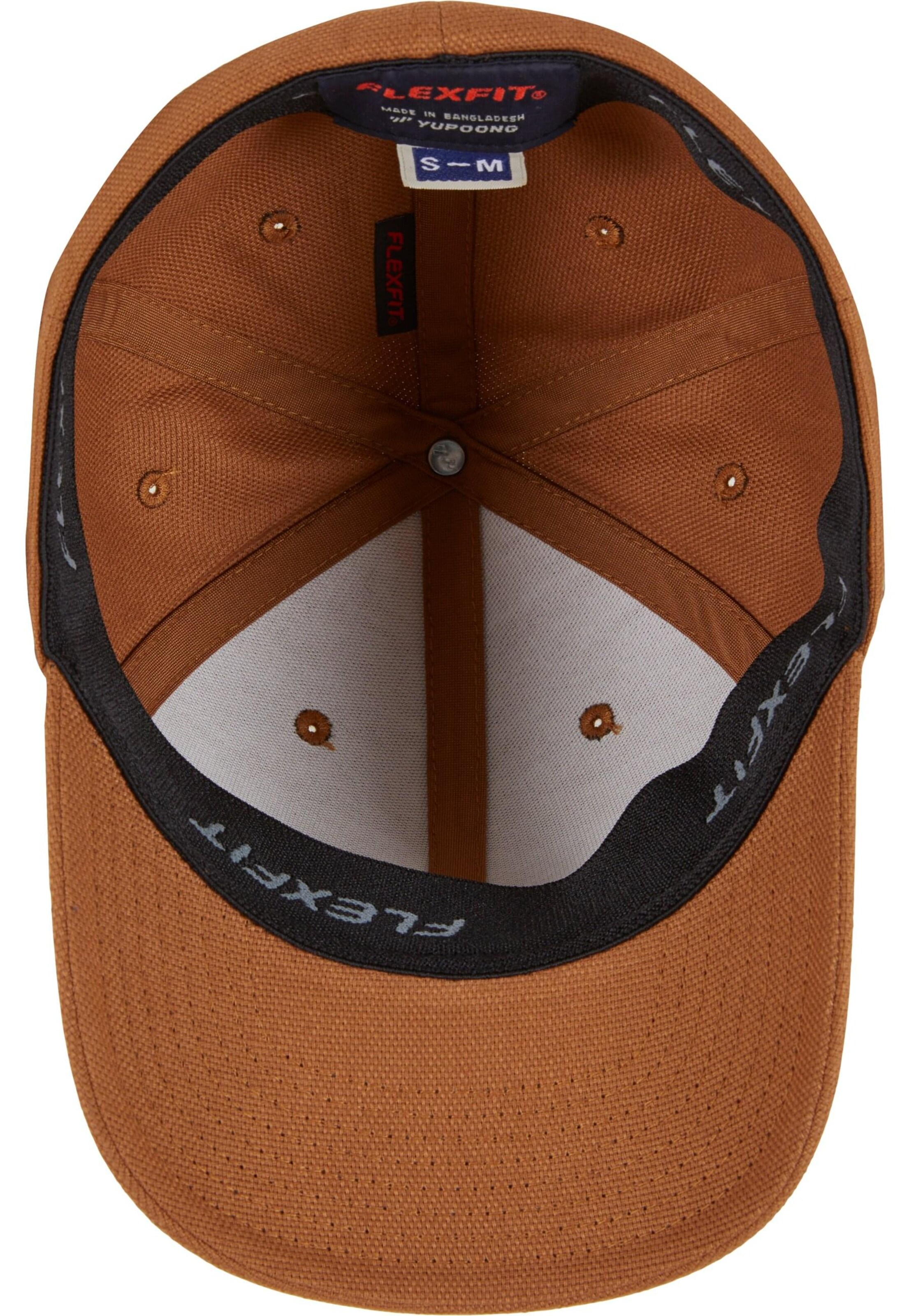 Cappello da baseball di Flexfit in marrone