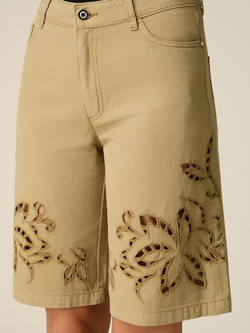 Baggy Pantalon oltre en marron