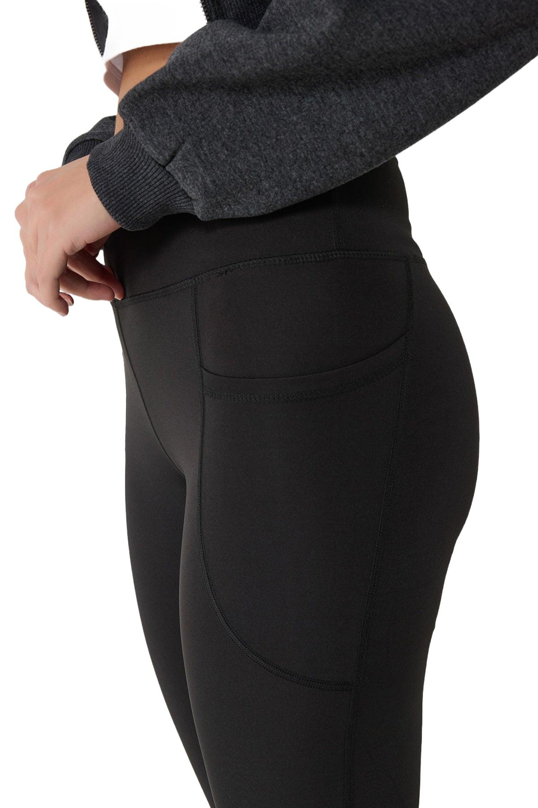 No Matter What Flared Leggings in Schwarz