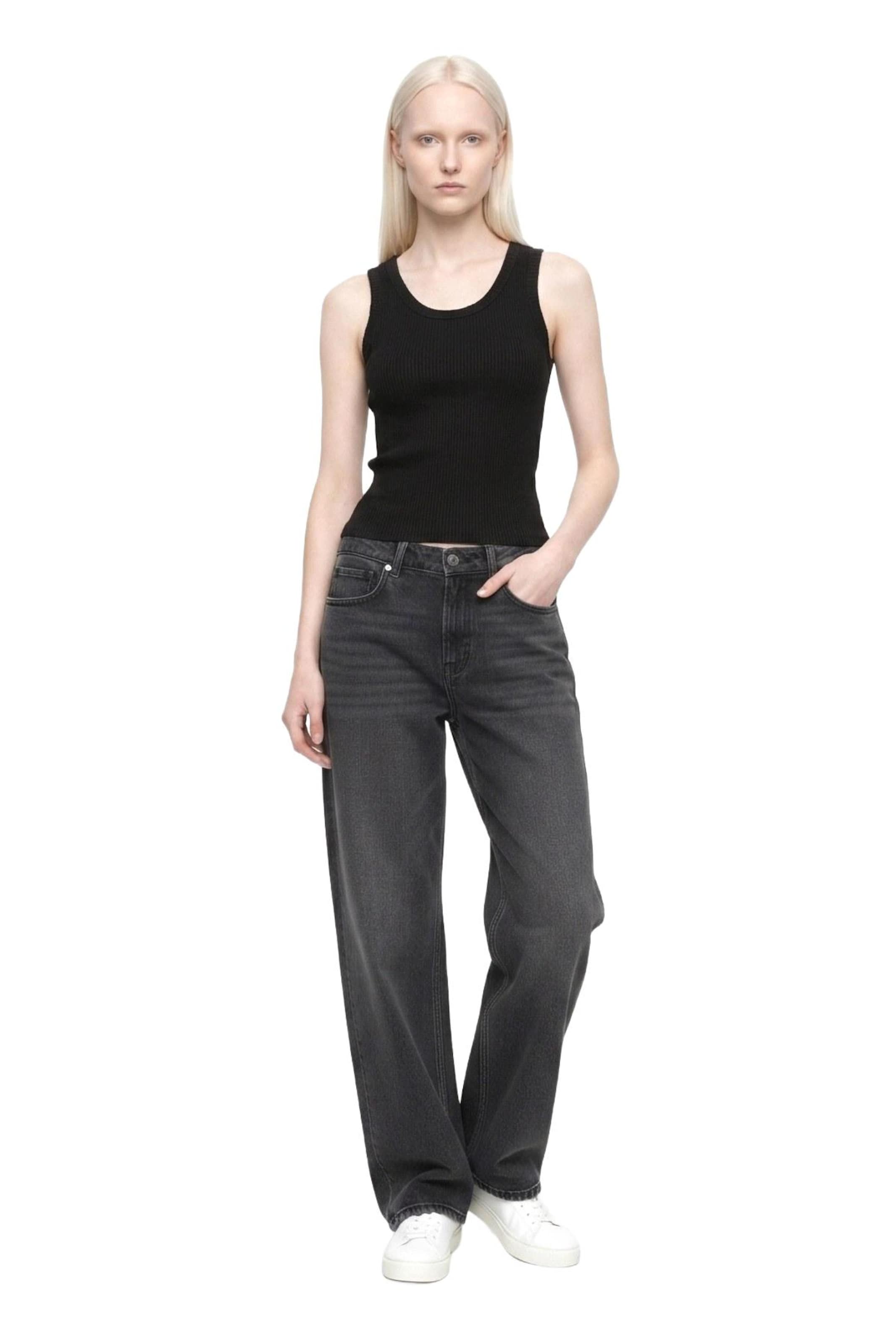 No Matter What Top in Schwarz