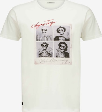 T-Shirt 'Manolo' Deeluxe en blanc : devant