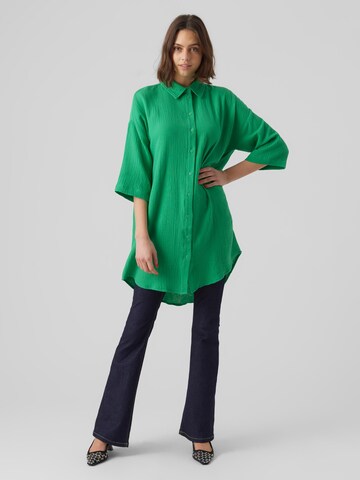 Robe-chemise 'Natali' VERO MODA en vert