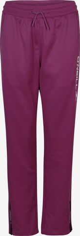 O'NEILL Regular Workout Pants in Red: front